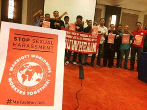 Marriott workers around the world demand global measures to combat sexual harassment