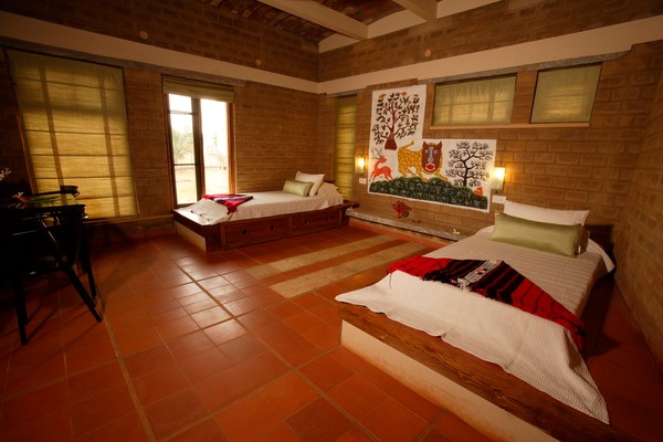 Our native village, Ram's eco resort just outside Bangalore, in south India