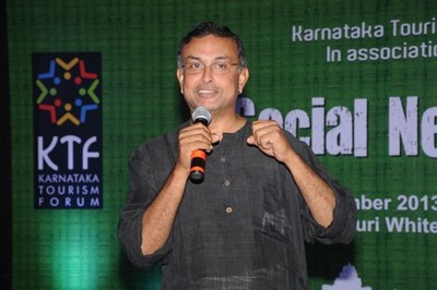 Speaking at the Karnataka Tourism Forum, 2013, as its President