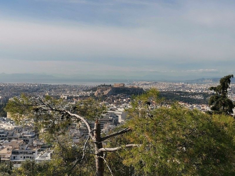 Athens' Natural Skyscraper