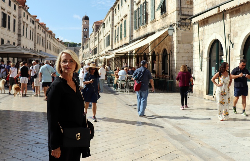 In the old port city of Dubrovnik