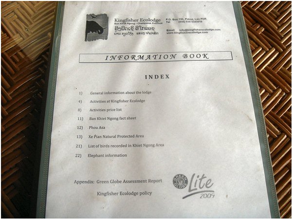 5c - Information book for guests